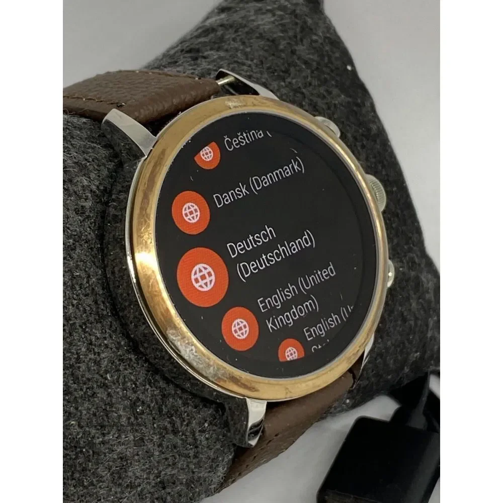 Fossil Gen 4 Authentic Digital Dial Smart Watch Custom Band FTW6016 BA315